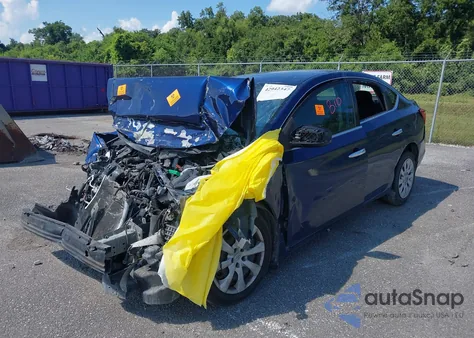 2017 Nissan Sentra S/Sv/Sr/Sl z USA, uszkodzony, nr VIN 3N1AB7AP9HY385999